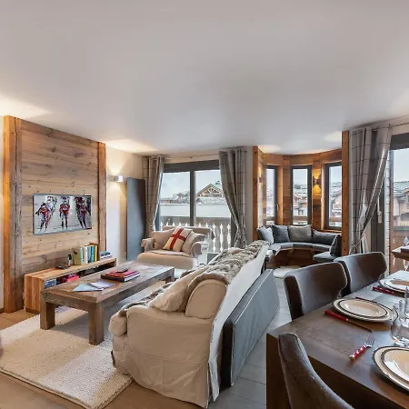 Апартаменти Familial Skis Aux Pieds Avec Wifi A - Fr-1-563-94 Куршавель