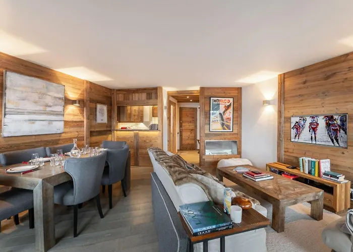 Familial Skis Aux Pieds Avec Wifi A - Fr-1-563-94 Daire Courchevel