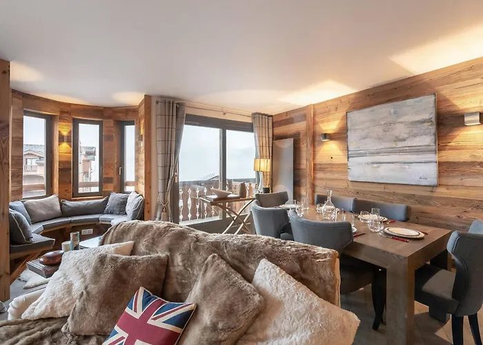 Familial Skis Aux Pieds Avec Wifi A - Fr-1-563-94 Daire Courchevel